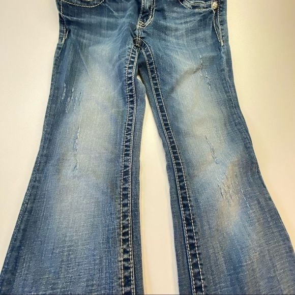 Miss Me Western Jeans JP5649B Boot Embroidered 27 - Picture 10 of 16